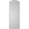 Ekena Millwork Arch Top Surface Mount PVC Gable Vent w/ 2"W x 2"P Brickmould Sill Frame, 14"W x 36"H GVPAR14X3603SN - alternate 2